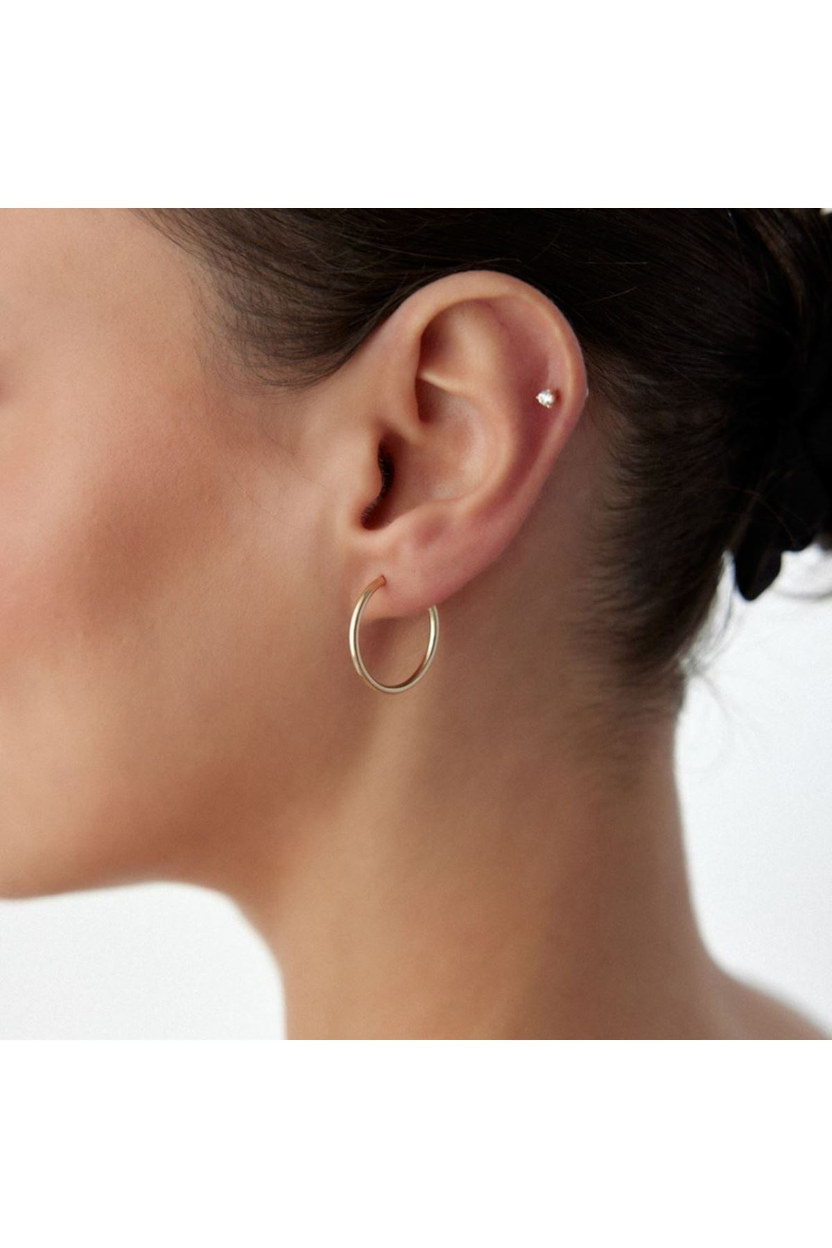 Sade Halka Küpe(1,6*1,6 cm)
