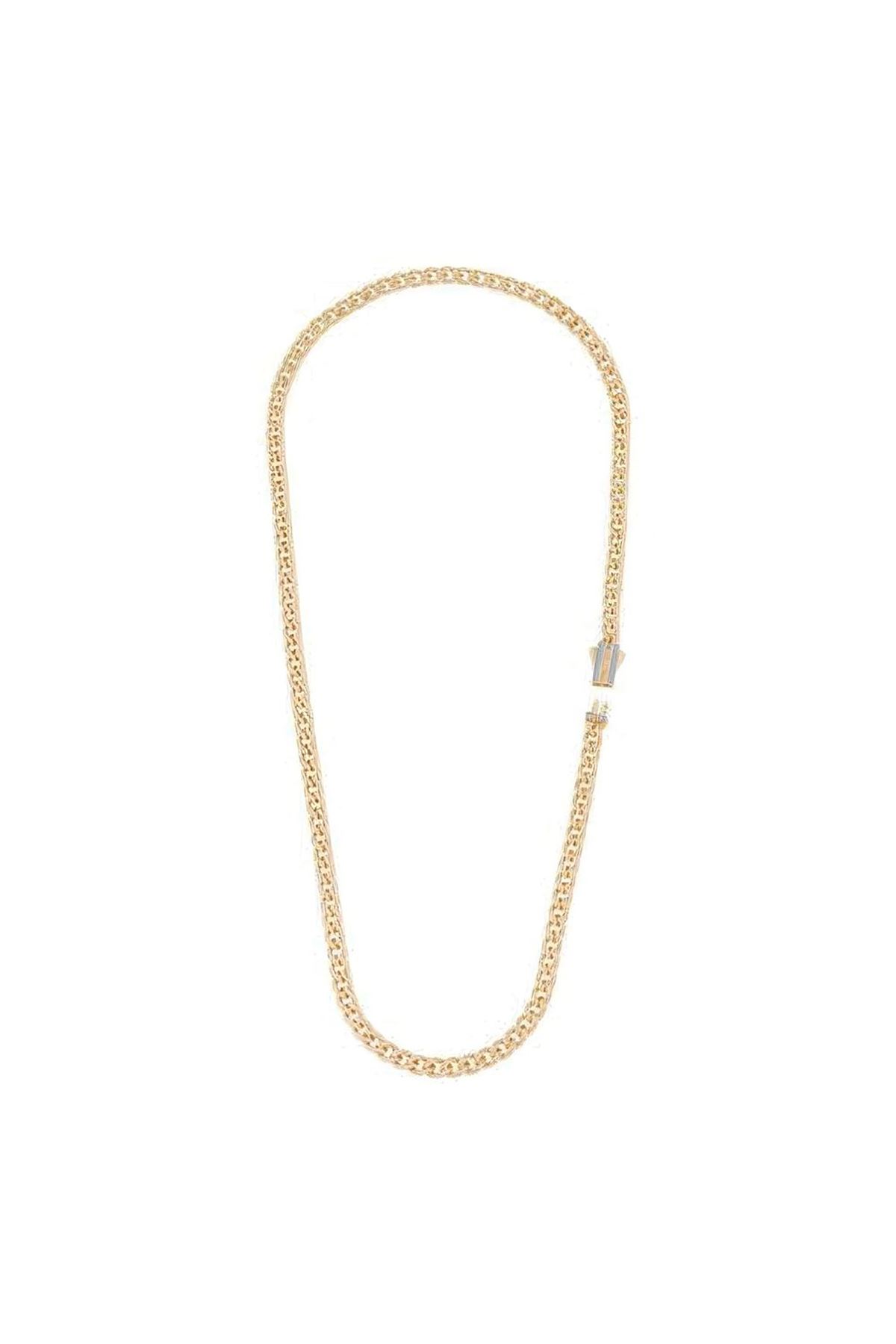 5Mm Altın Gurmet Zincir 45Cm