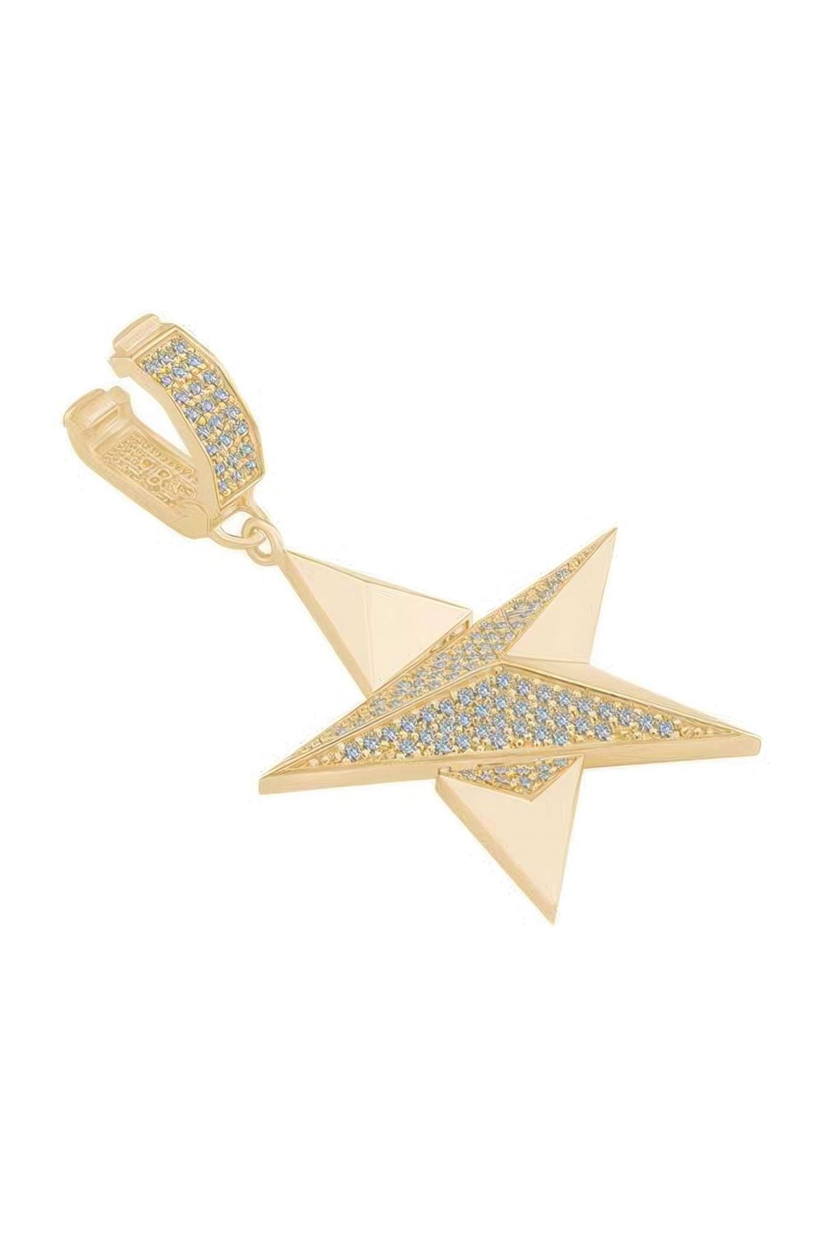 Taşlı Geometrik Yıldız Charm