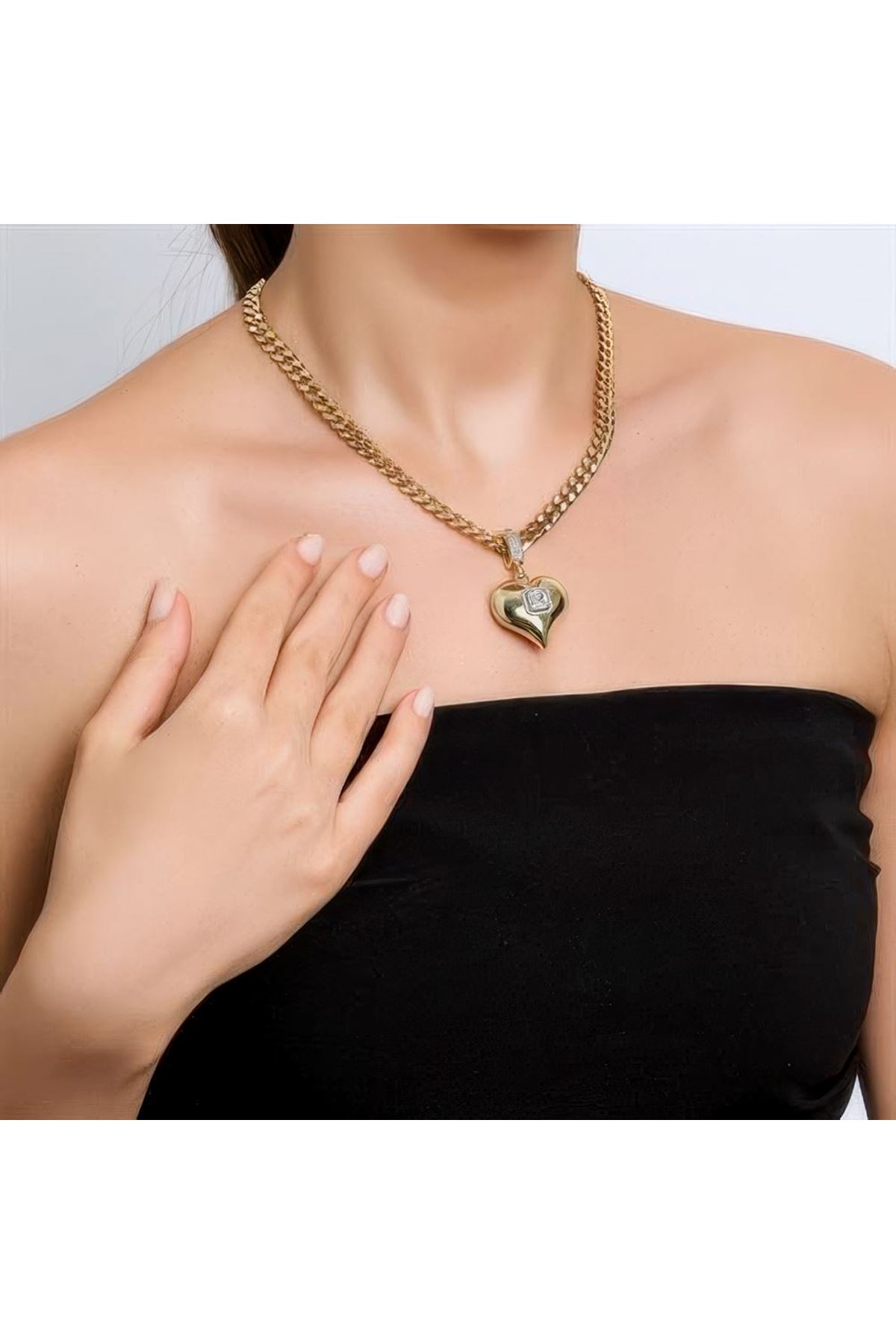 Tektaş Kalp Charm