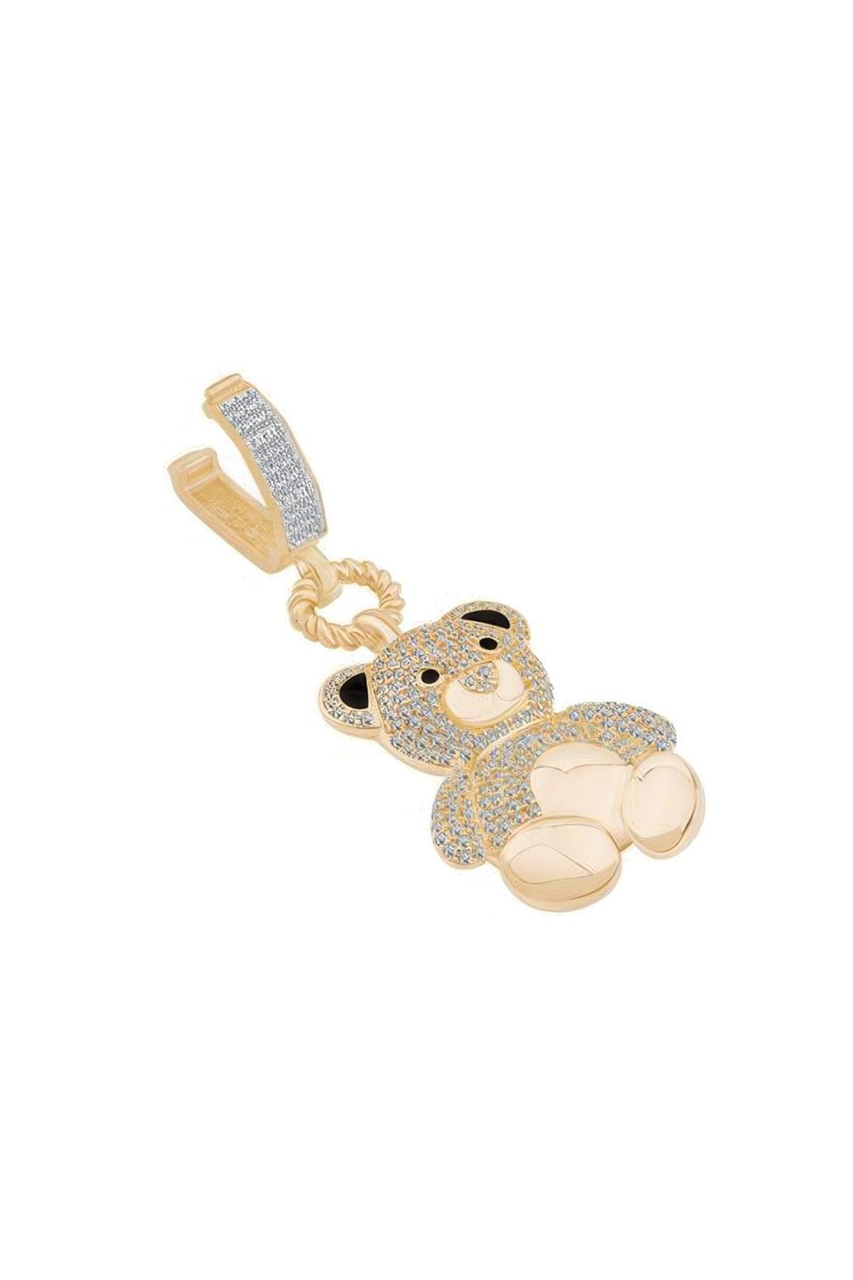 Taşlı 3D Ayıcık Charm