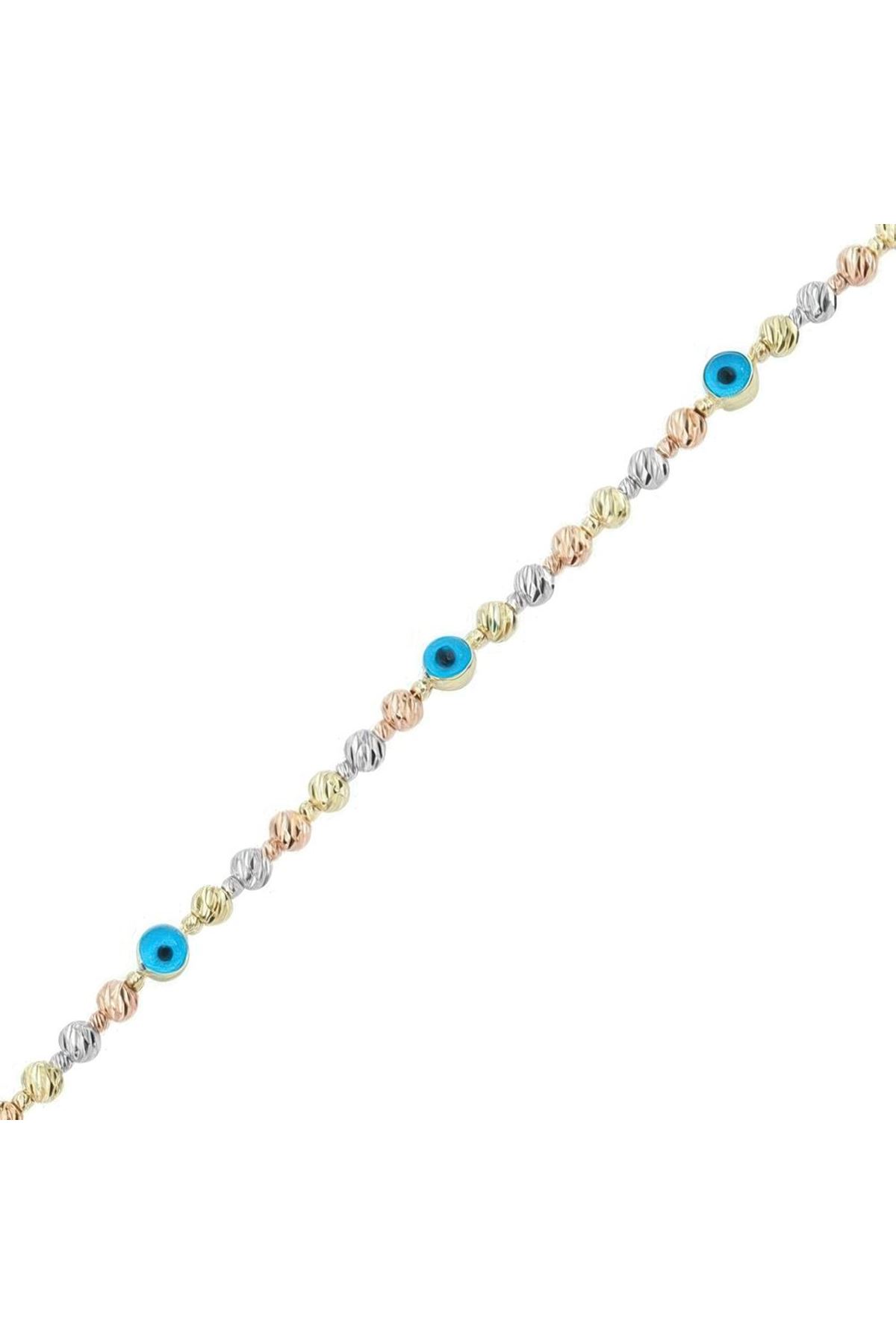 Altın Çocuk Bilekliği 15Cm
