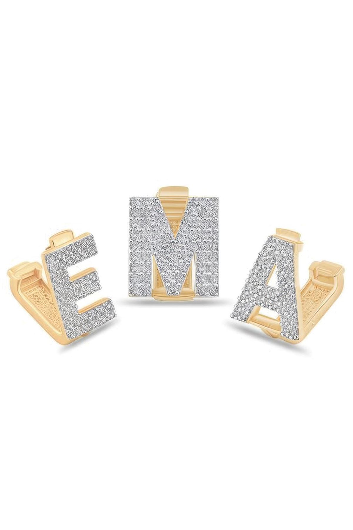 Harf 9Mm Bileklik Charm