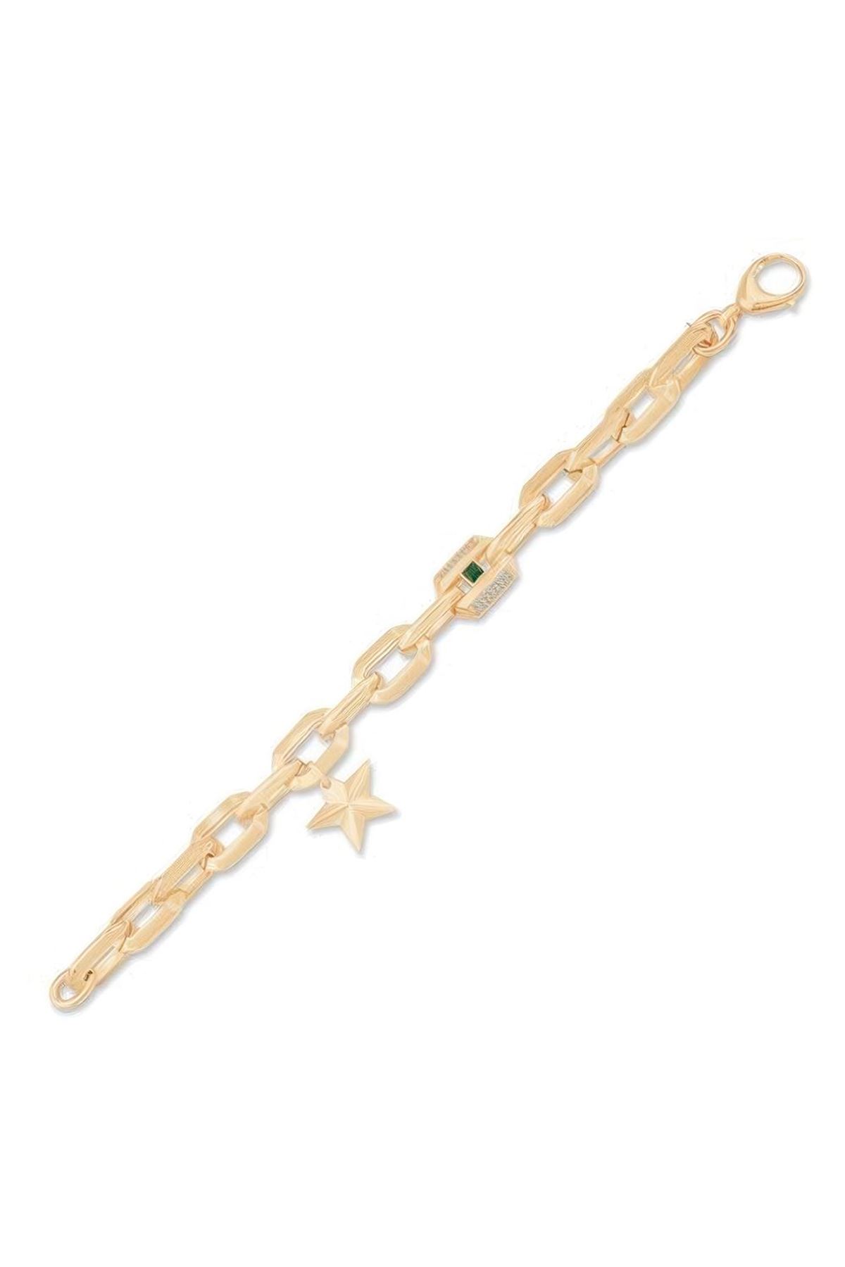 İtalyan Tasarım Yıldız Bileklik 18CM