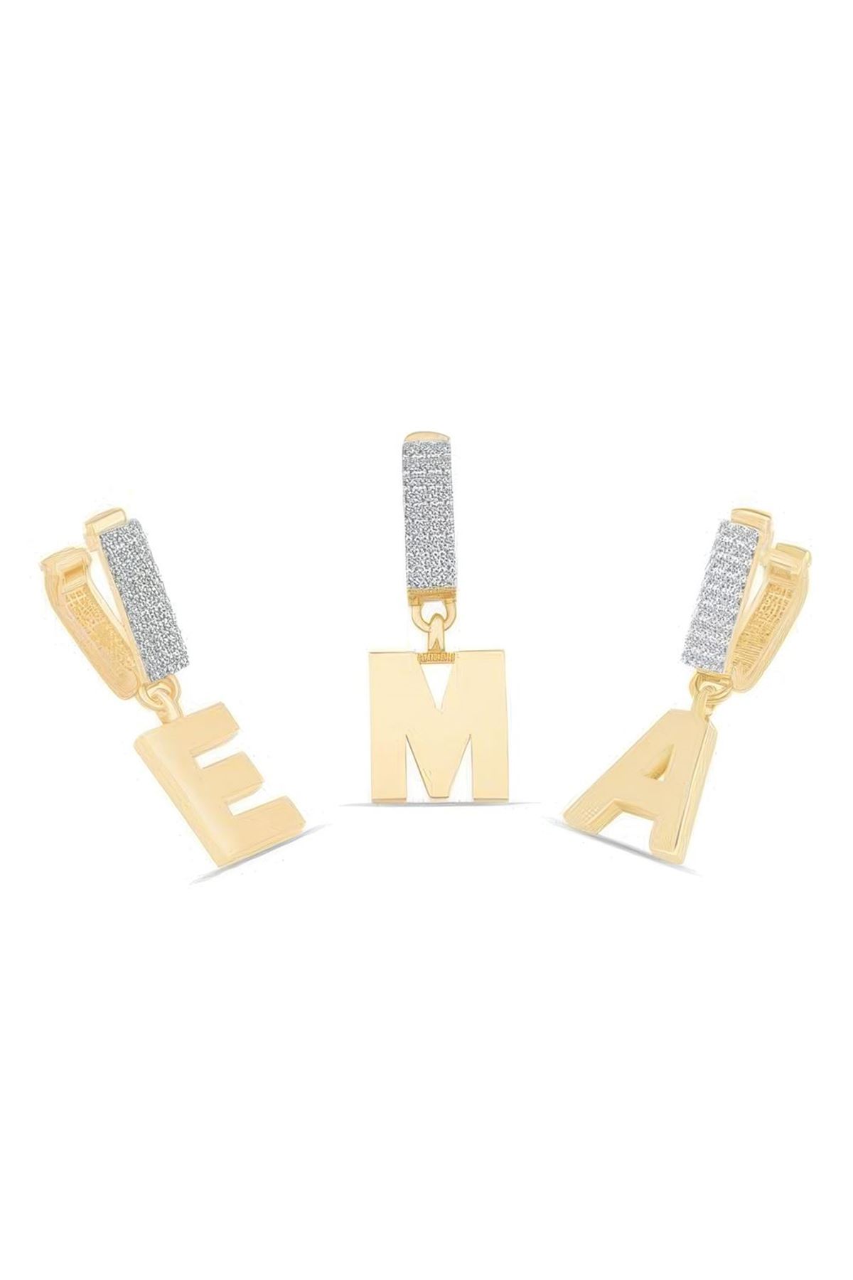 Sallantılı Harf 9Mm Bileklik Charm
