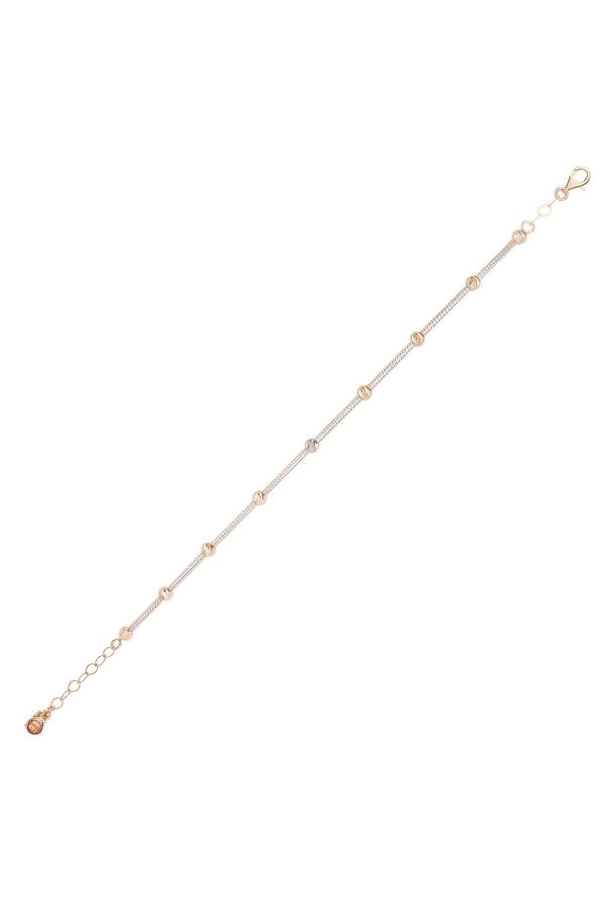 Altın Top Top Bileklik 18CM