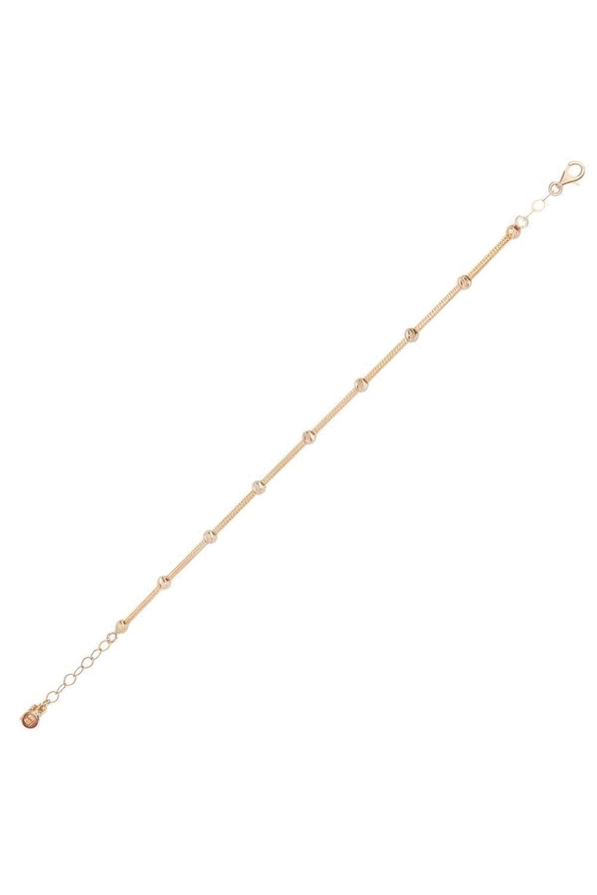 Altın Top Top Bileklik 18CM