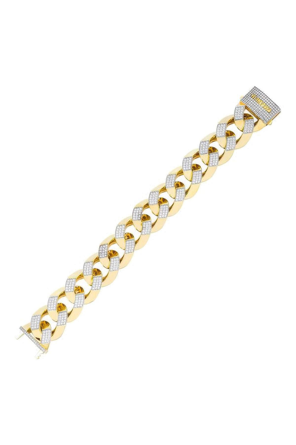 19 Mm Taşlı Gurmet Bileklik 18CM