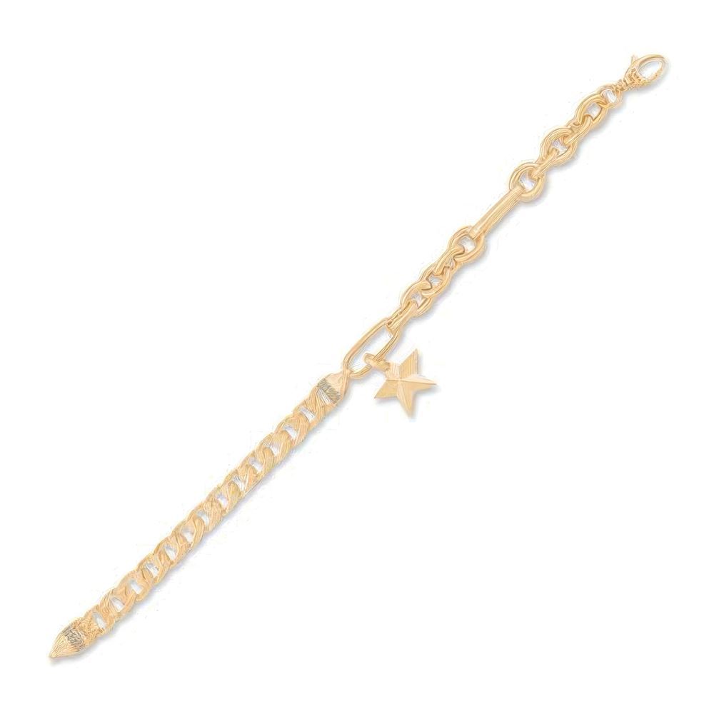 İtalyan Gurmet Yıldız Bileklik 18CM