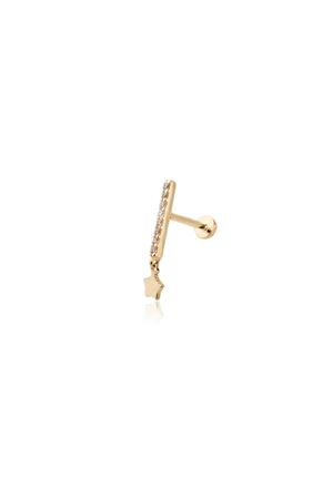 Yıldız Taşlı Piercing