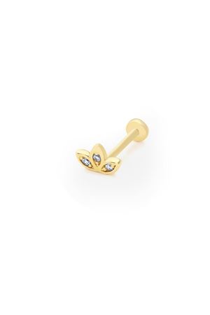 Yaprak Taşlı Piercing