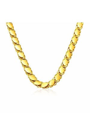 22 Ayar Pullu Altın Zincir 50 cm Parlak Seri
