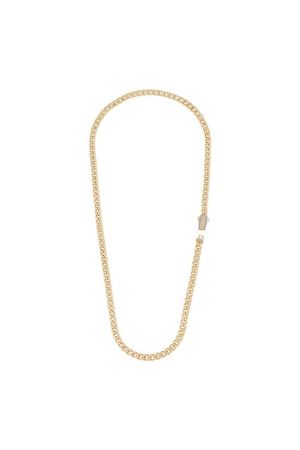 5Mm Altın Gurmet Zincir 45Cm
