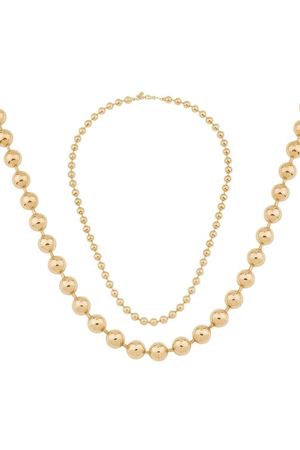 Top Top Kolye 43 Cm Zincir