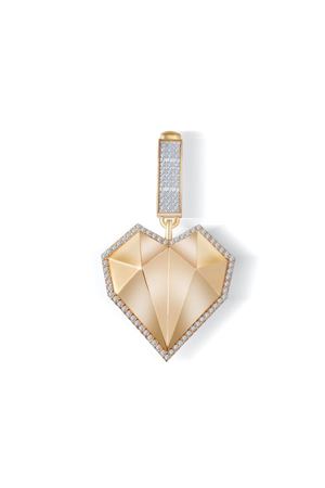 Taşlı Kalp Charm