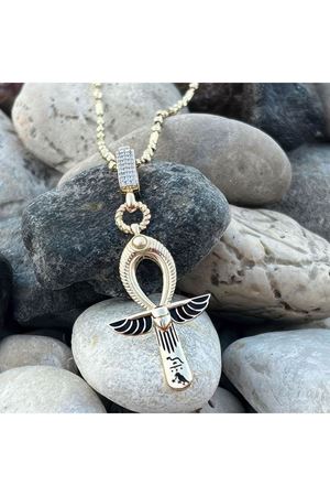 Mineli Ankh Charm
