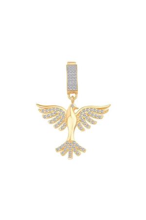 Siyah Anka Kuşu Charm