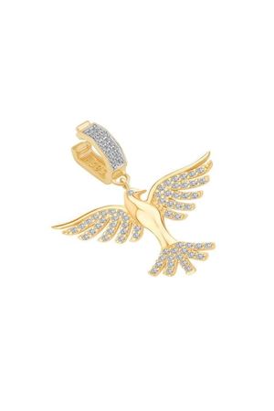 Siyah Anka Kuşu Charm