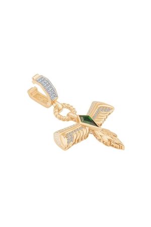 Yeşil Taşlı Anka Kuşu Charm