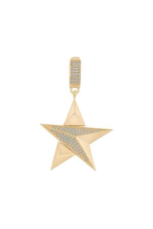 Taşlı Geometrik Yıldız Charm