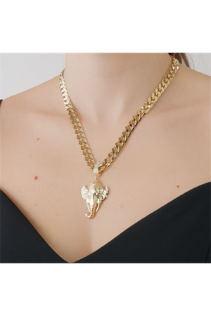 Fil Kolye Ucu Charm