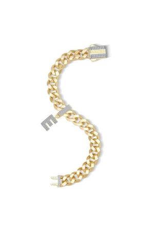 Taşlı Sallantılı Harf 9Mm Bileklik Charm