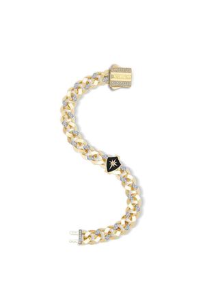 Siyah Kalkan 9Mm Bileklik Charm