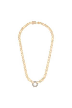 Taşlı Halka Gurmet Zincir 45Cm-7Mm