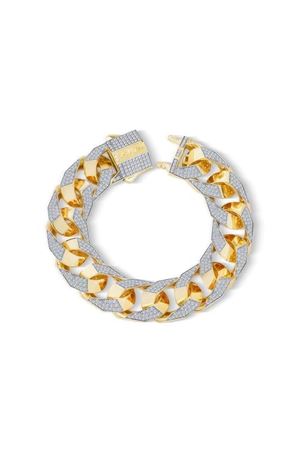 15 Mm Taşlı Piramit Gurmet Bileklik 18CM