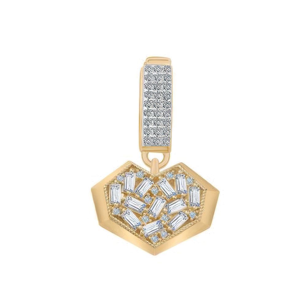 Kalp 9Mm Bileklik Charm