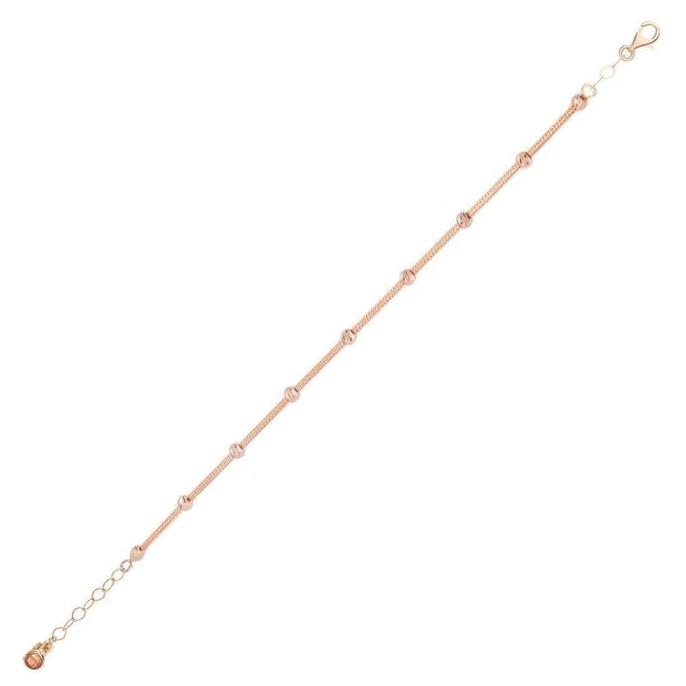 Altın Top Top Bileklik 18CM