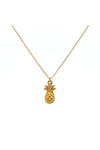 Ananas Meyve Tasarım Minimal Kolye