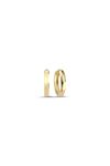 Orta Boy Sade Oval Halka Küpe (1,5x1,5 cm 2 mm)