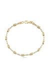 Altıgen Kare Taşlı Bileklik