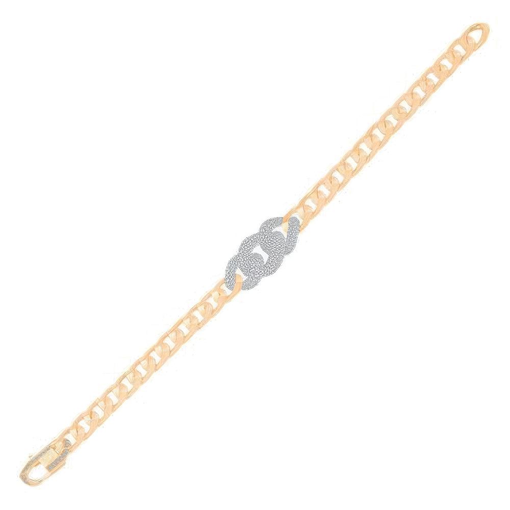 7Mm Tasarım Gurmet Altın Bileklik 18cm